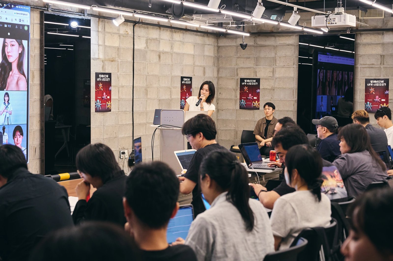 Bloom 필름톤: 텔레비전에 내가 나왔으면? 현장 사진 17