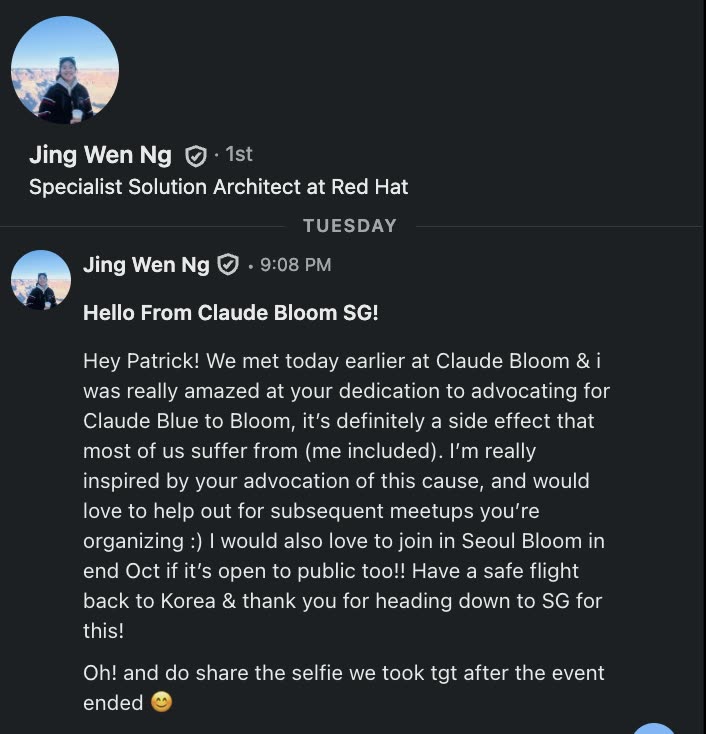 Claude Bloom Singapore 현장 사진 85